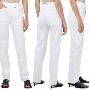 BNWT Agolde Crisscross High Waist Jeans
